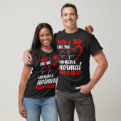 Aortic Valve Warrior Wife Heart Surgery Valve Repl T-shirt (Unisex)
