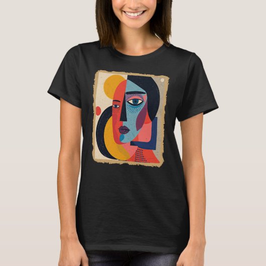 AOS_36 Abstracte kunst T-shirt (Voorkant)