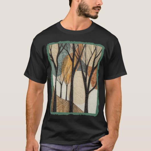 AOS_47 Abstracte kunst T-shirt (Voorkant)