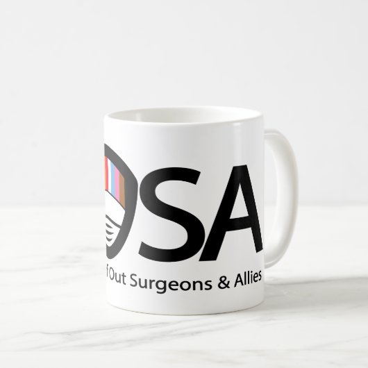 AOSA Coffee Mok (Voorkant rechts)