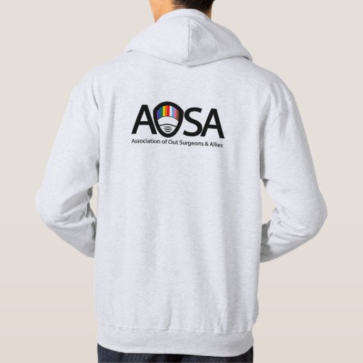 AOSA Hoodie (voor en achter) (Achterkant)
