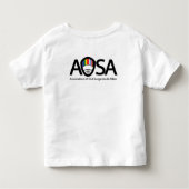 AOSA Peuter T-Shirt (Voor en achter logo) (Achterkant)