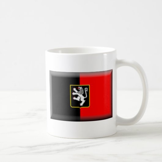 Aosta Valley Flag Koffiemok (Rechts)
