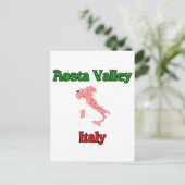 Aosta Valley Italië Briefkaart (Staand voorkant)