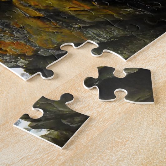 Aosta Valley Italië. Legpuzzel (Zijkant)