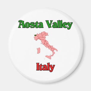 Aosta Valley Italië Magneet