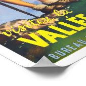 Aosta Valley Italië — vintage-reis Poster (Hoek)