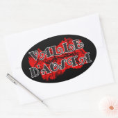 Aosta Valley Ovale Sticker (Envelop)