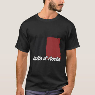 Aosta Valleys Italië Italiaans Val D’Aoste Valdo T-shirt