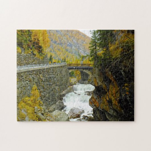 Aostadal Italië. Legpuzzel (Horizontaal)