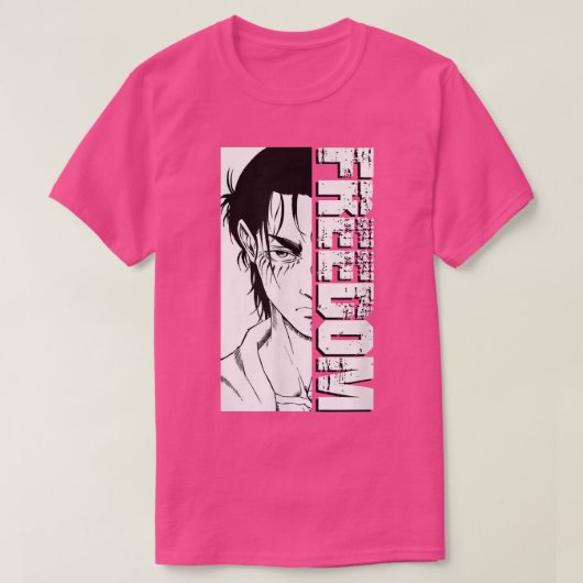 AOT Anime Manga Otaku Style Eren Tokyo FanArt Top (Design voorkant)
