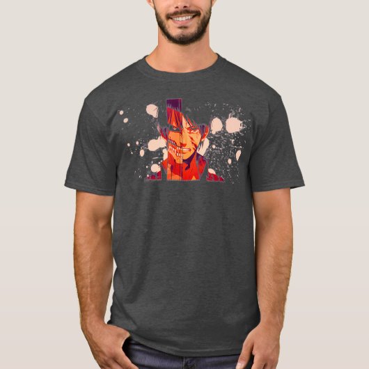 AOT Anime uwu eGirl Gaming Korean japanese Style T-shirt (Voorkant)