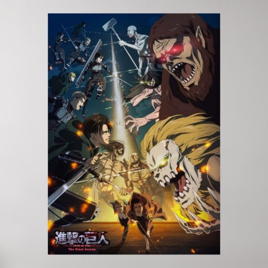 AOT seizoen 4 Poster (Voorkant)