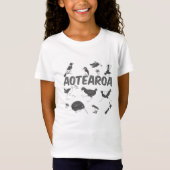 Aotearoa birds NZ T-shirt (Voorkant)