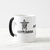 AOTEAROA de kop van Nieuw Zeeland van de kiwi (Voorkant links)