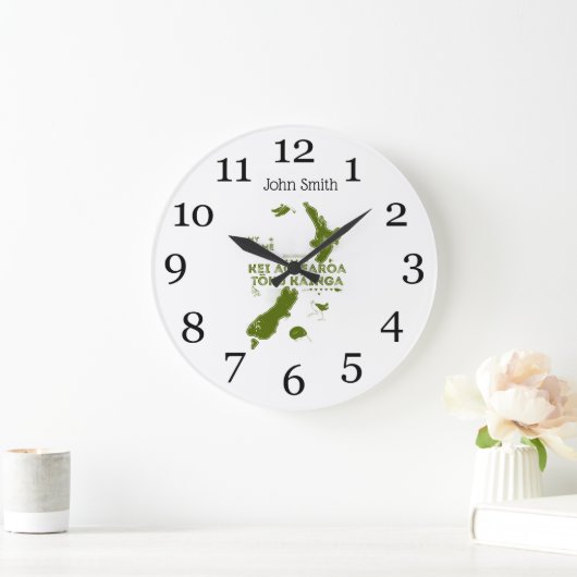 Aotearoa is my home grote klok (Huis)