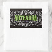 Aotearoa Lifer Moko Rechthoekige Sticker (Tas)
