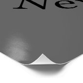 Aotearoa New Zealand KIWI POSTER (Hoek)