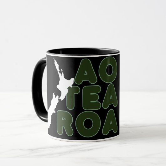 AOTEAROA NEW ZEALAND LAND KIWI NZ PERSONALIZED MOK (Voorkant links)