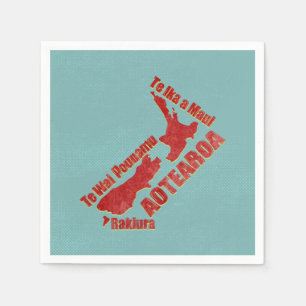 Aotearoa New Zealand Map Servet