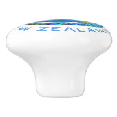 AOTEAROA NIEUW-ZEELAND KERAMISCHE KNOP (Zijkant)