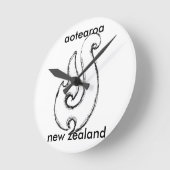 aotearoa nieuw - zeeland ronde klok (Hoek)
