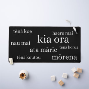 AOTEAROA NIEUW-ZEELAND Te Reo Māori NZ Kiwi Groet Bureaumat