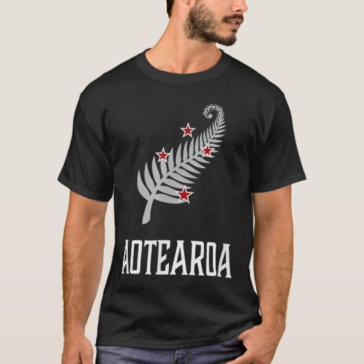 Aotearoa, Nieuw-Zeeland - Zealander Kiwi T-shirt (Voorkant)