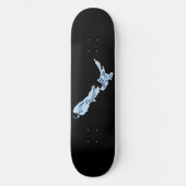 Aotearoa NZ - 3 grootste eilanden in de Reo Māori Persoonlijk Skateboard (Voorkant)
