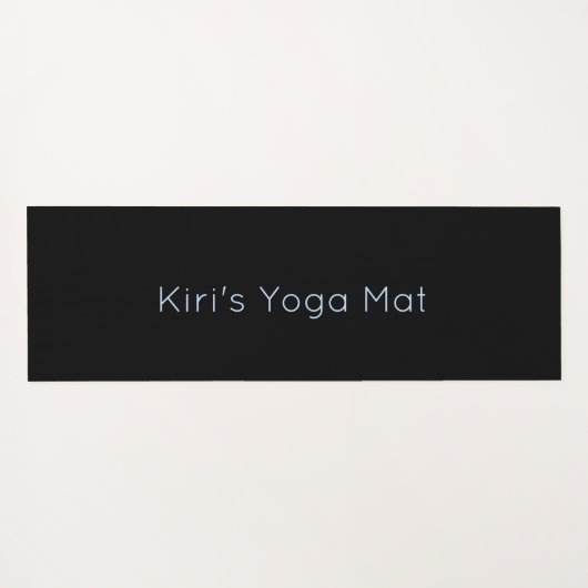 AOTEAROA NZ COUNTRY ISLANDS MAORI NAMEN KIWI YOGAMAT (Achterkant (horizontaal))