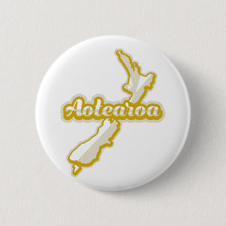 AOTEAROA NZ MAP RONDE BUTTON 5,7 CM