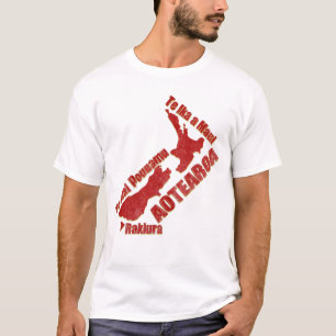 AOTEAROA NZ MAP T-SHIRT