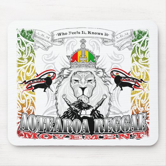 AOTEAROA REGGAE-BEWEGING MUISMAT (Voorkant)