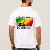 AOTEAROA REGGAE-BEWEGING T-SHIRT (Achterkant)