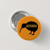 Aotearoa Ronde Button 3,2 Cm (Voorkant /achterkant)