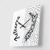 aotearoekklok vierkante klok (Hoek)