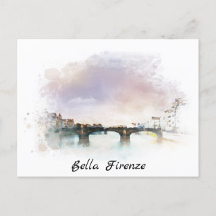 ** AP12 Firenze Italia Florence Italiaanse taal Briefkaart