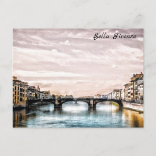 ** AP12 Firenze Italy Florence Italiaanse taal Briefkaart
