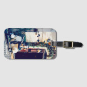 * AP12 Italia Scooter Florence Italy Cobblestone Bagagelabel (Voorkant (horizontaal))