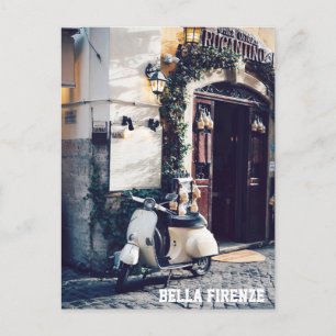 ** AP12 Italië Florence Italiaanse kobblesteenscoo Briefkaart