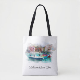 ** AP12 Italië Italiaans kunsttaal Cinque Terra Tote Bag