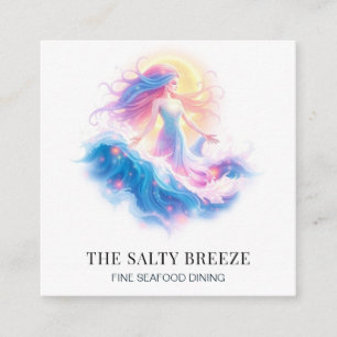 ** AP13 100 Maritiem Strandgolf Geboorte van Venus Vierkante Visitekaartje