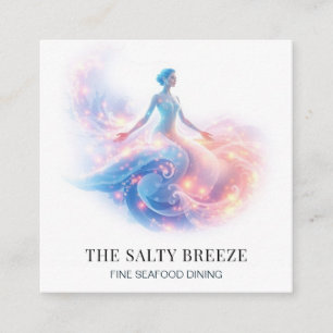 ** AP13 104 Strandgolf Geboorte van Venus Vierkante Visitekaartje