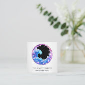 *~* AP13 Beach Nautisch Restaurant Bar 103 Vierkante Visitekaartje (Staand voorkant)