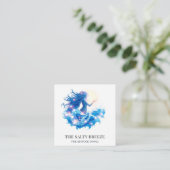 * AP13 Beach WAVE Geboorte van Venus 76 Vierkante Visitekaartje (Staand voorkant)