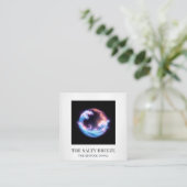 ** AP13 Beach Wave Restaurant Country Club 98 Vierkante Visitekaartje (Staand voorkant)