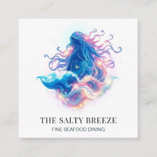 ** AP13 Healing Beach WAVE Geboorte van Venus 72 Vierkante Visitekaartje