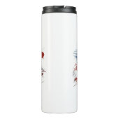 *~* AP16 Amerika Kale Eagl Eagle Vlag Patriottisch Thermosbeker (Achterkant)