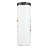 *~* AP16 Kale EAGLE Vlag Patriottisch Wij Het Volk Thermosbeker (Achterkant)