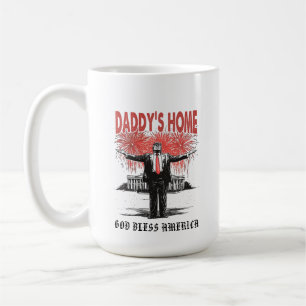 *~* AP16 - Trump Papa is thuis  MAGA Witte Huis Koffiemok